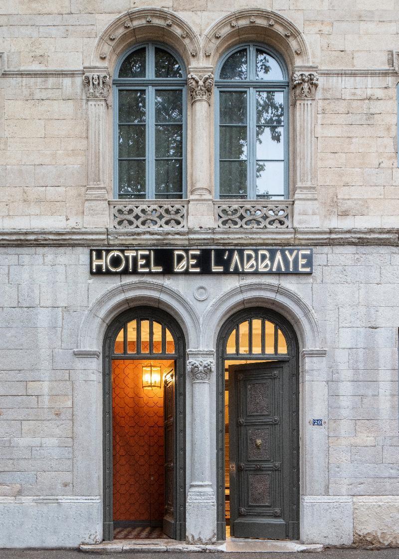 Hotel De L'Abbaye Lyon - Boutique Hotel Exterior foto